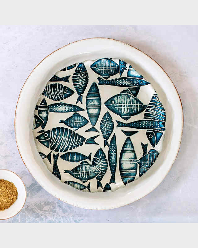 Isola Glass Salad Plate